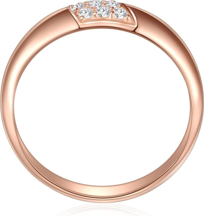 Produktbild Rafaela Donata Damen Sterling Silber Zirkonia roségold - 11406 (56, 925 Silber)