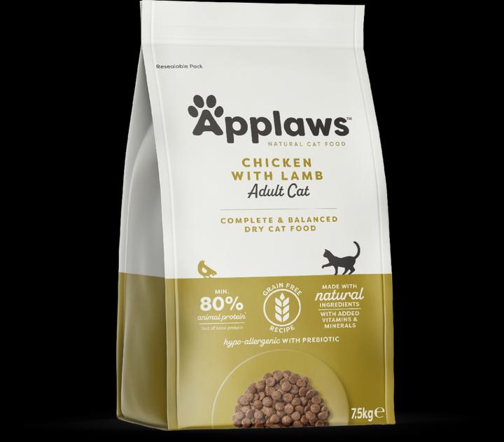 Produktbild Applaws Huhn mit Lamm (Adult, 1 Stk., 7500 g)