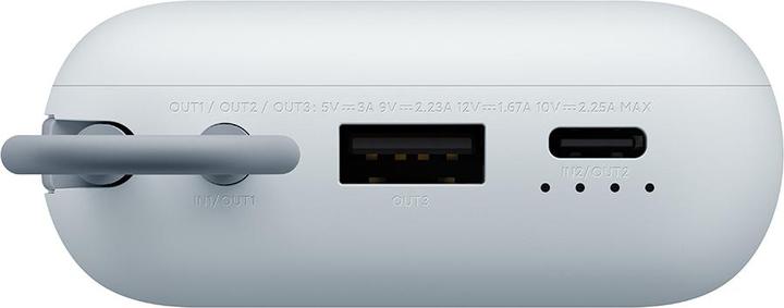 Actual product image Xiaomi Power Bank 10000mAh (Integrated Cable) (10000 mAh, 22.50 W, 37 Wh)