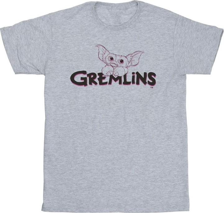 Immagine prodotto Gremlins Logo Line Maglietta Uomo (S)