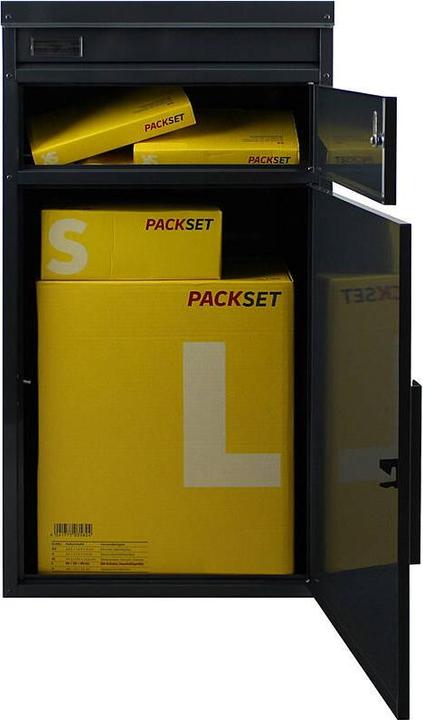 Produktbild SafePost 65 TIAMAT Paketkasten anth. + 8 Schlüssel