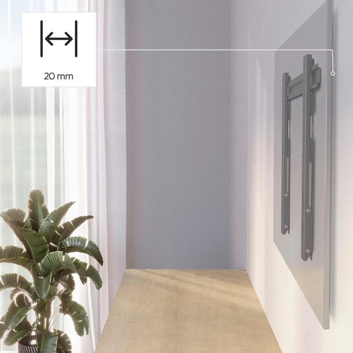 Image du produit Hama Ultraslim", 229 cm (90 (Mur, 90", 80 kg)