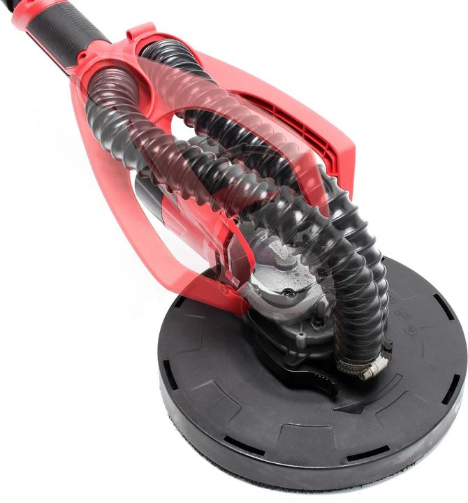 Actual product image Wiltec Drywall Sander 710W & ⌀225mm Sanding Discs for Ceilings, Walls (Dry grinder, 710 W)