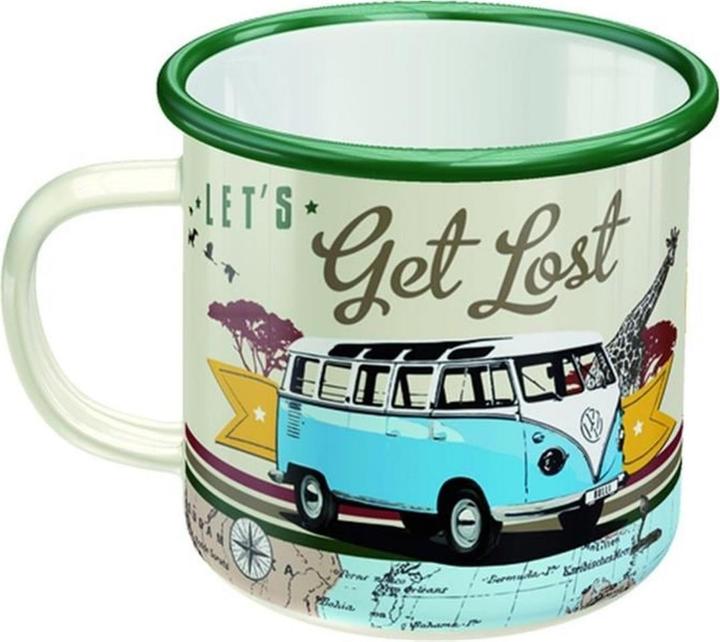 Immagine prodotto Nostalgic-Art Merchandising Tazza universale Lets Get Lost 360 ml, 1 pezzo, Verde chiaro (360 ml, 1 x)