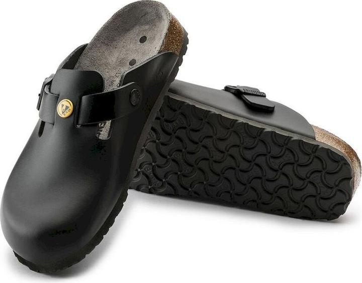 Produktbild Birkenstock Boston ESD Naturleder Schmal (41)