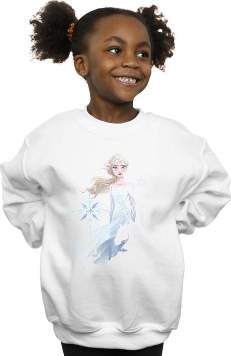Image du produit Disney - Sweat FROZEN ELSA NOKK SILHOUETTE - Fille (152, 158)