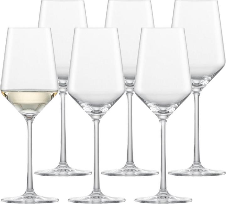 Actual product image Zwiesel Riesling white wine glasses PURE (30 cl, 6 Glasses, White wine glasses)