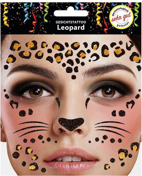 Image du produit Sombo Tatouage du visage léopard