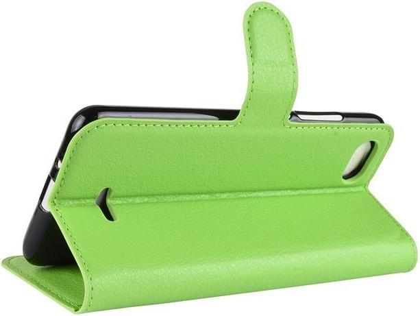 Actual product image MU Classic Litchi Leather Bookcover Series (Xiaomi Redmi 6A)
