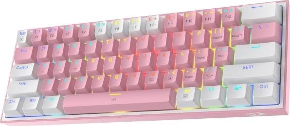 Actual product image Redragon Klawiatura K617 Fizz Red switch (K617-RGB) (US, Cable)