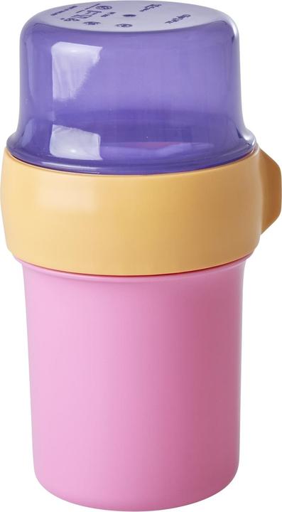 Actual product image Rice Granola Container 400 ml/Lid Soft Pink 250 ml