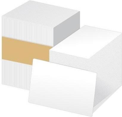 Actual product image Zebra Plastic cards, 100pcs/box