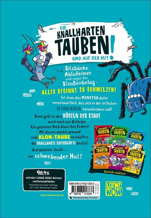 Immagine prodotto Loewe Knallharte Tauben fahren die Krallen aus (Band 7) (Tedesco, Andrew McDonald, 2024)