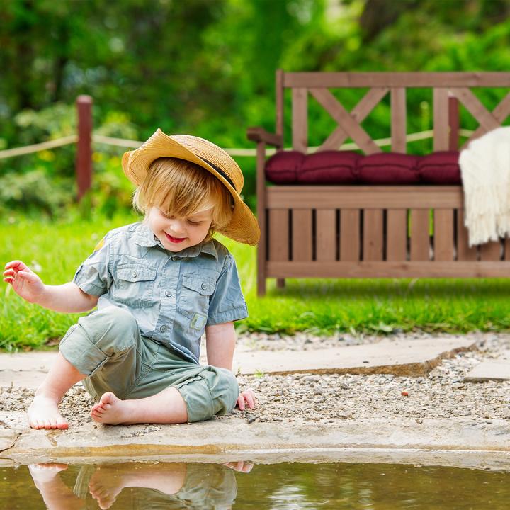 Actual product image Relaxdays Gartenbank