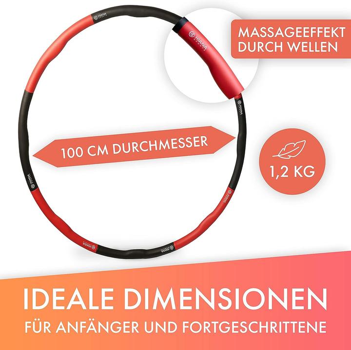 Kiana sports Hula Hoop (100 cm, 1200 g)