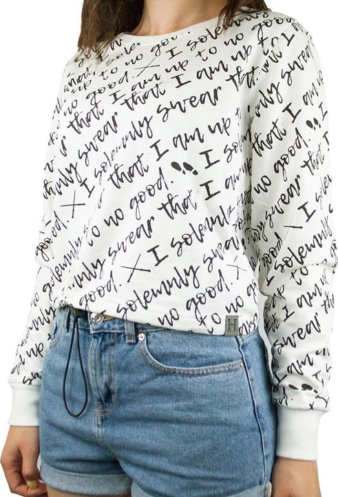 Produktbild I Solemnly Swear Kurzes Sweatshirt (M)