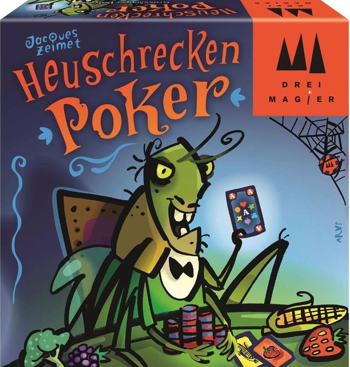 Image du produit Schmidt Spiele Sauterelles Poker (Allemand)