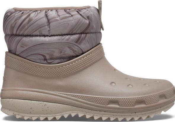 Crocs Klassischer Neo Puff Shorty Boot 207311-195 Braun 39 (39)