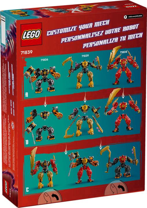 Actual product image LEGO Arins Spinjitzumech (71839, LEGO Ninjago)