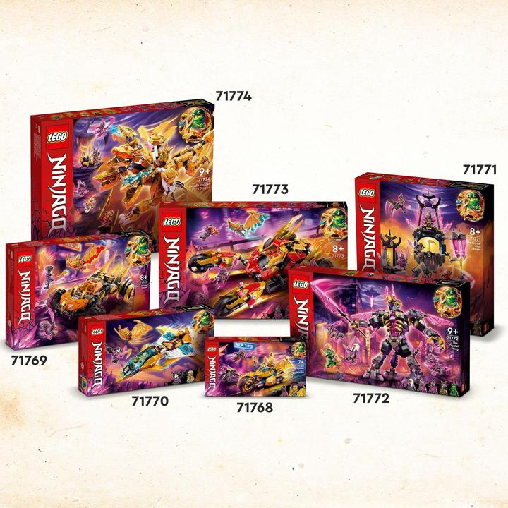 Actual product image LEGO The Temple of the Crystal King (71771, LEGO Ninjago)