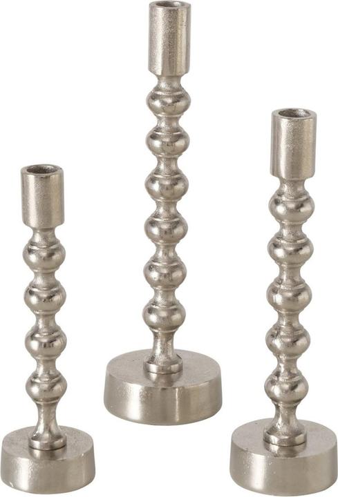 Produktbild Boltze Home Boltze Klisko Kerzenleuchter silber 31cm (1 Stück)