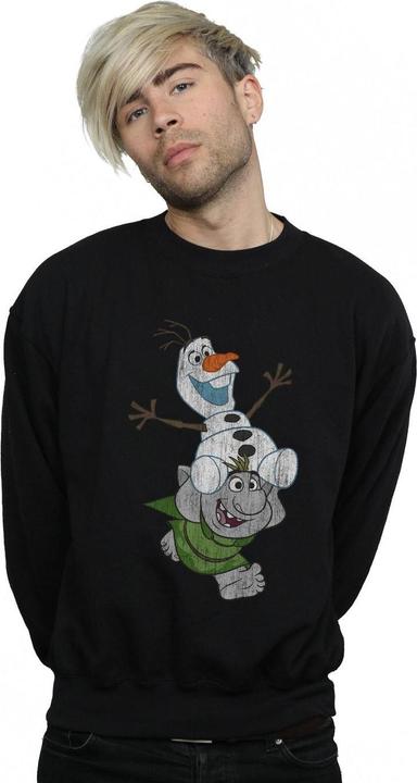 Immagine prodotto Disney Frozen Olaf And Troll Felpa Uomo (XXL)