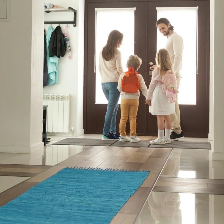 Produktbild Relaxdays Flickenteppich (80 x 200 x 1 cm)