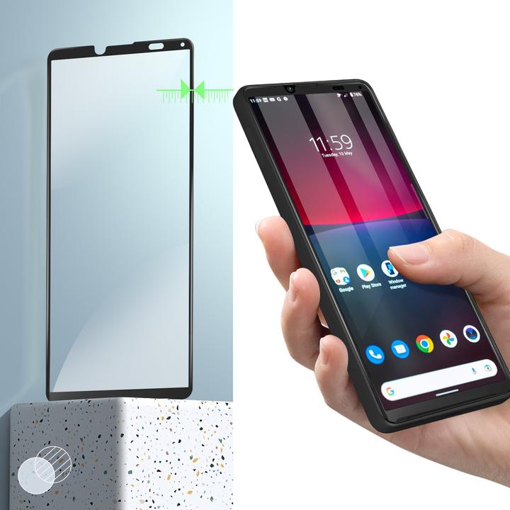 Produktbild Avizar 9H Härtegrad Glas-Displayschutzfolie (1 Stück, Sony Xperia 10 IV)
