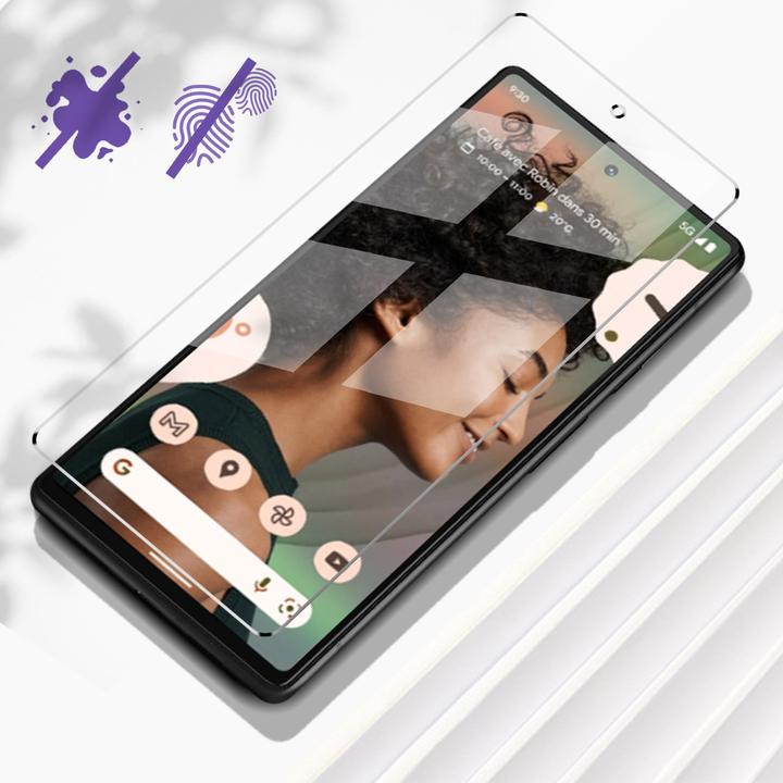 Actual product image Avizar 9H hardness glass screen protector film (1 Piece, Google Pixel 6a)