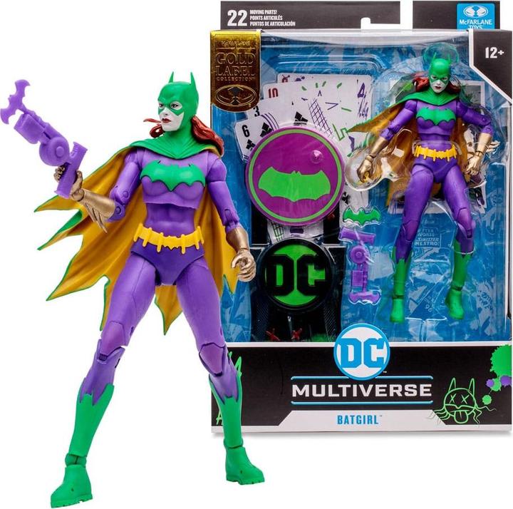 Produktbild McFarlane DC Multiverse Actionfigur Batgirl Jokerized (Three Jokers) (Gold Label) 18 cm