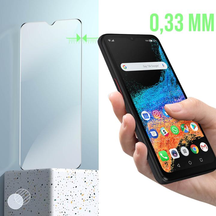 Produktbild Avizar 9H Härtegrad Glas-Displayschutzfolie (1 Stück, Samsung Galaxy XCover 6 Pro)