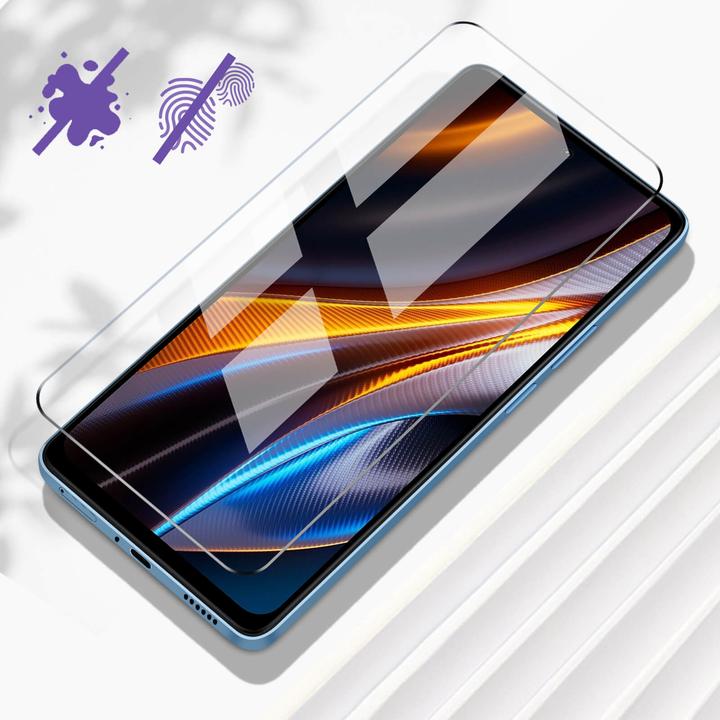 Produktbild Avizar 9H Härtegrad Glas-Displayschutzfolie (1 Stück, Xiaomi Poco X4 GT)