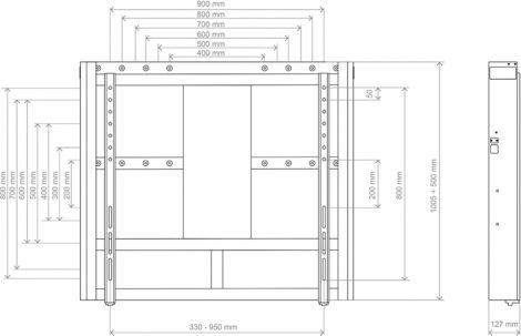 Produktbild Hagor WH Moto 80 (Wand, 110", 80 kg)