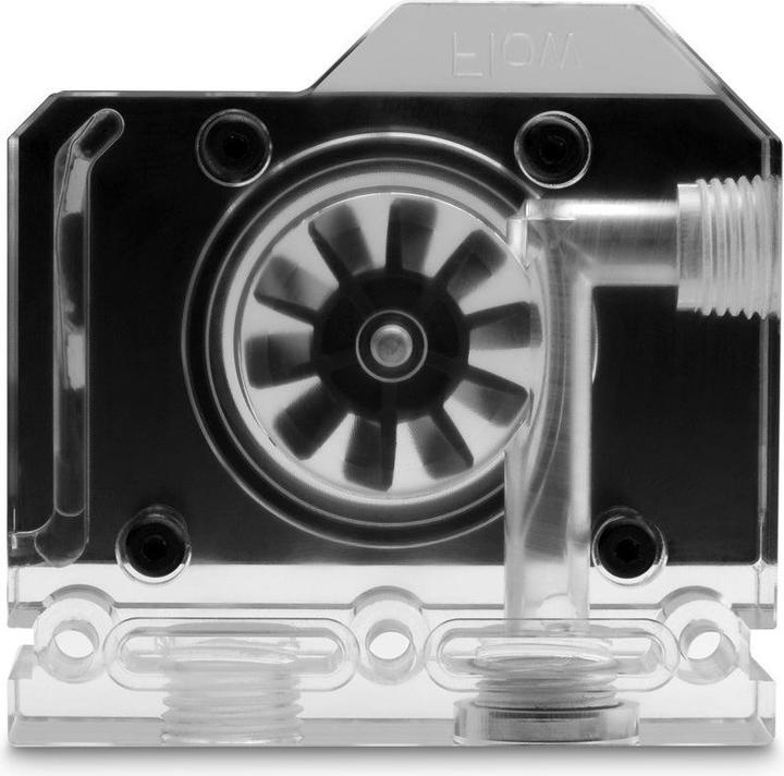 Actual product image EKWB EK Quantum Scalar Flowmeter Top-To-Bottom D-RGB