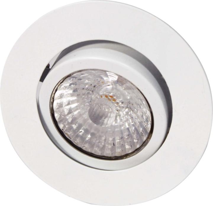 Produktbild Megaman LED-Einbaustr. Rico 6,5W MM76734 500lm 350mA dim 2800-1800K DA68 IP44 ws (500 lm)