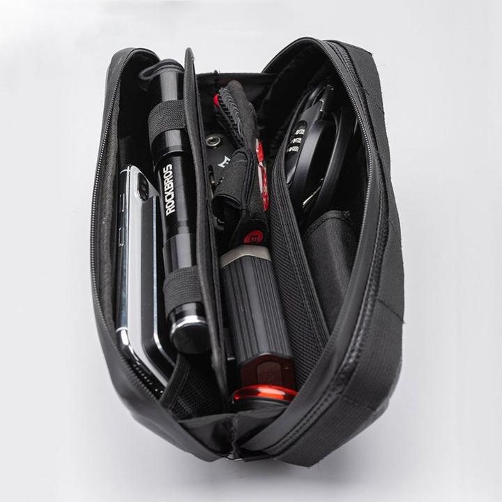 Produktbild Rockbros B66 waterproof bicycle bag for frame - black (1.50 l, Rahmentasche)