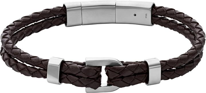 Fossil Vintage Casual (18 cm, Edelstahl, Leder)