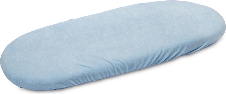 Productafbeelding Sensillo Frotte Blauw hoeslaken (75 x 35 cm)
