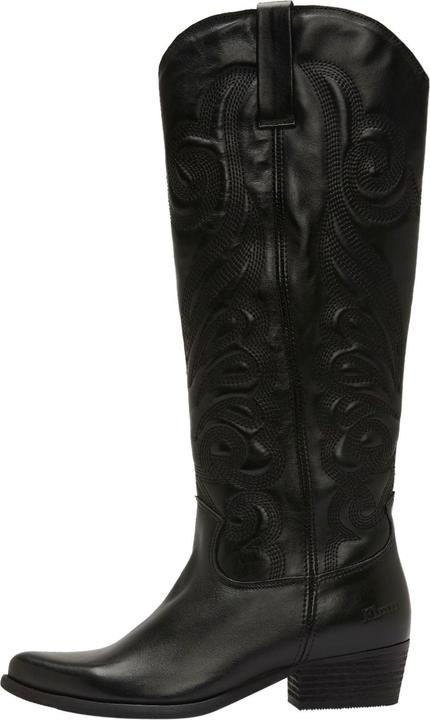 Actual product image Felmini The cowboy boot with heel from, is characterised by beautiful embroidery on the shaft (41)