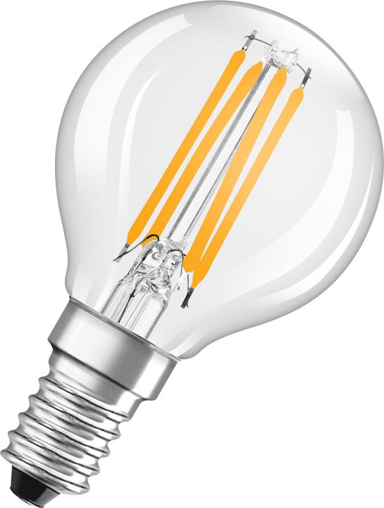 Actual product image Osram OSR LEDFil Drip.Ultra 2,5W kl (E14, 2.50 W, 470 lm, 6 x, B)