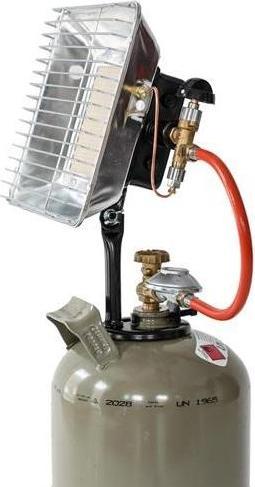 Productafbeelding Rothenberger Eco Gasheizstrahler 4,2 kW - Silber (35984) (4200 W)