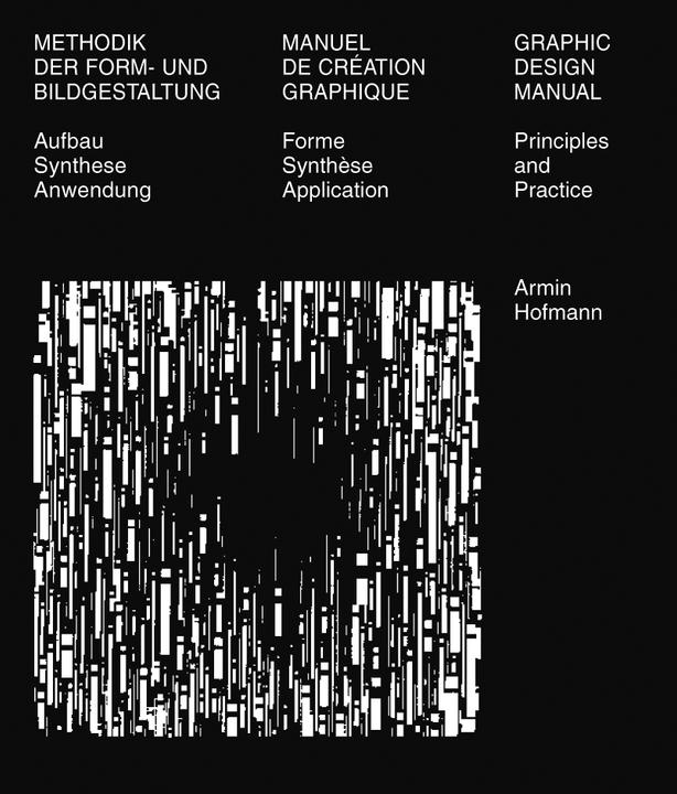 Actual product image Methodik der Form- und Bildgestaltung (English, French, German, Armin Hofmann, 2020)