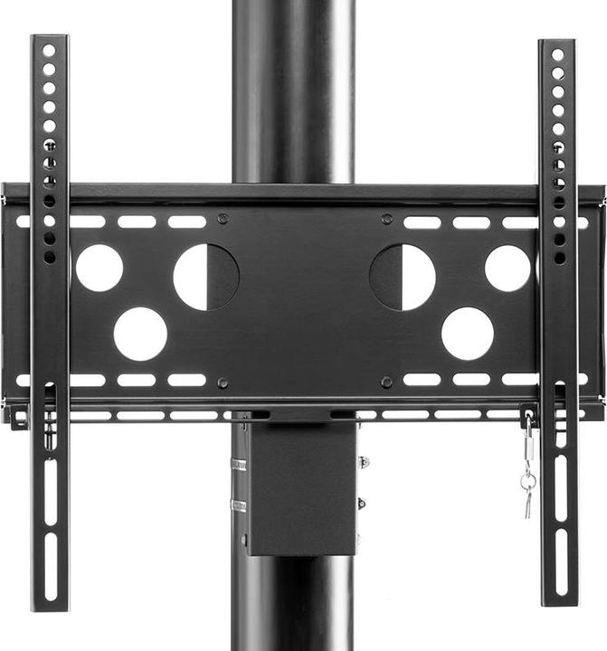 Productafbeelding Hagor PLW SERIES - Montagedeel (Kolomadapter) voor LCD-scherm - Zwart - Afbeeldingen (55", 30 kg)