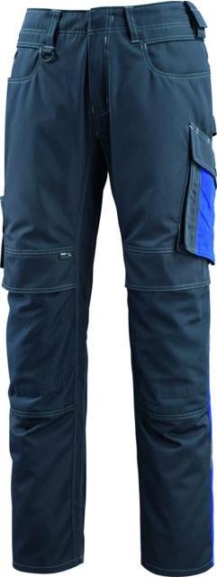 Actual product image Mascot Trousers Mannheim black-blue / cornflower blue (56)