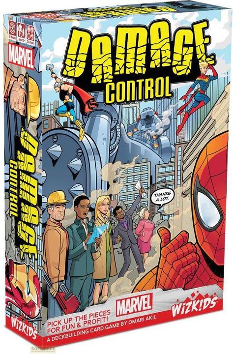 Wizkids Gioco da tavolo Marvel: Damage Control (Inglese)