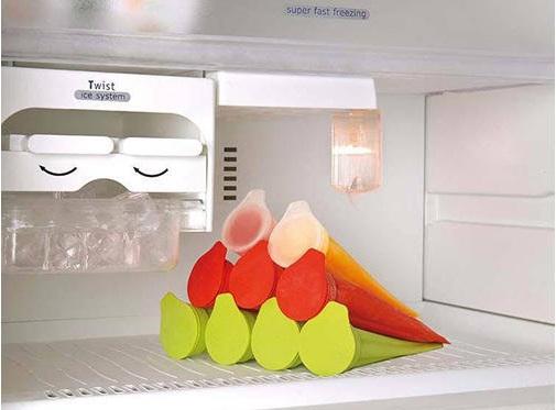 Image du produit Silikomart Cal 01 Stampo Ghiaccioli Set 3 Moules en silicone
