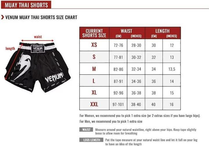 Actual product image Venum Muay Thai Shorts Classic (M)