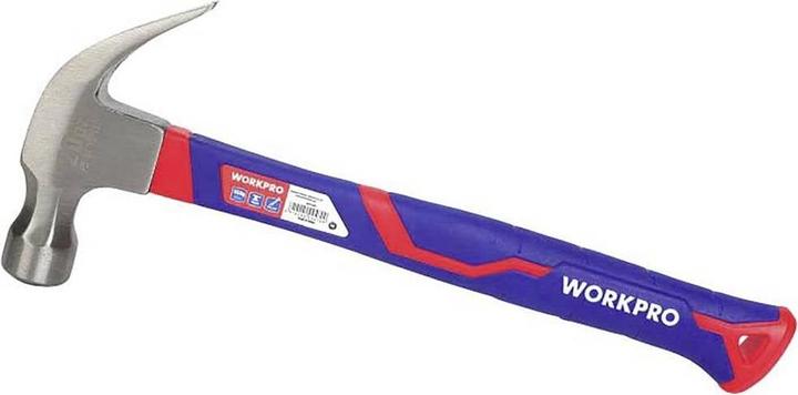 Produktbild Workpro WP241012 Klauenhammer ergonomischer Griff, hart 560 g 1 St. (560 g)