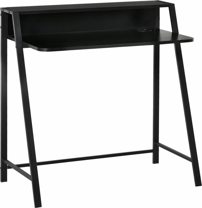 Produktbild Homcom Schreibtisch in Walnuss-Optik (84 x 45 x 85 cm)