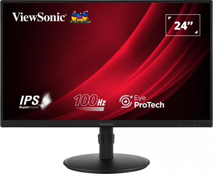 Immagine prodotto Viewsonic Monitor LED - Full HD - 24 pollici - 250 nits - 100Hz - pannello IPS antiriflesso (1920 x 1080 pixel, 24")